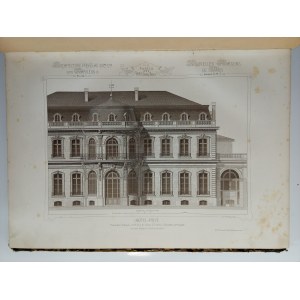 Cesar Daly, L'Architecture privée aux XIX Siècle. Nouvelles Maisons de Paris et des Environs. Première Série, Tome premier: Hotels privée. Paris, Ducher 1870.