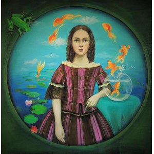 Patrycja Kruszyńska-Mikulska, Goldfish from the series Behind the Dream Curtain, 2023