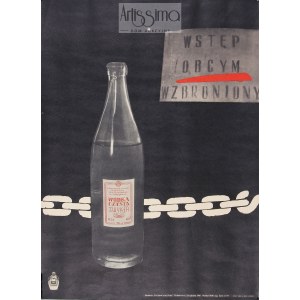 Władysław Przystański (1931–2014), Plakat BHP Wstęp obcym wzbroniony, 1961