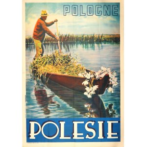 POLESIE. Polskie Koleje Państwowe, Drukarnia Narodowa w Krakowie, 1937.