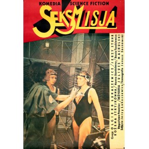 [SEXMISSION]. Menej rozšírená verzia plagátu k filmu Sexmisia (1983)