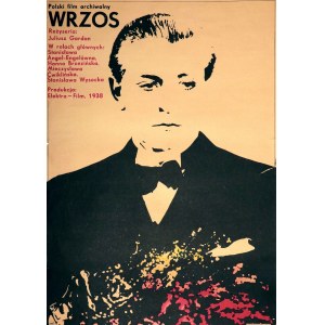 EROL Jakub (1941-2018). Plakat do filmu archiwalnego pt. Wrzos (1938)