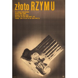 RADUCKI Maciej (ur. 1929). Plakat do filmu Złoto Rzymu (1961)
