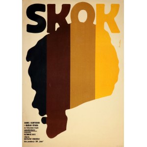 ŚWIERZY Waldemar (1931-2013). Plakat do filmu Skok (1967)