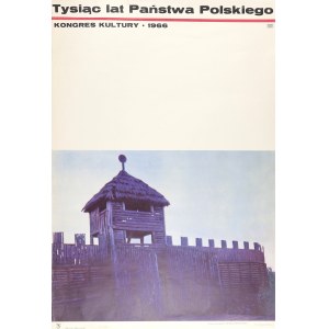WDOWIŃSKI Zdzisław. Tausend Jahre des polnischen Staates. Die proto-slawische Siedlung in Biskupin. 1966