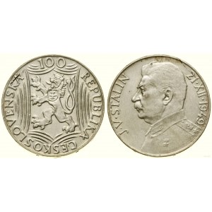 Czechosłowacja, 100 koron, 1949, Kremnica