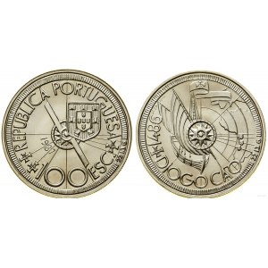 Portugalia, 100 escudos, 1987, Lizbona