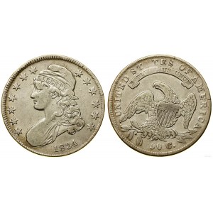 Stany Zjednoczone Ameryki (USA), 50 centów, 1834, Filadelfia