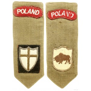Polska, estaw 2 naramienników (?)