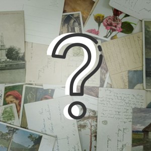 Mystery box: pocztówki vintage (x 5)