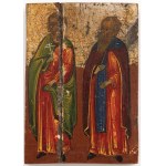 EIGHT Icons, Russia, 19th century.