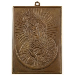 PLASTER, OSTROBRAM'S MOTHER OF GOD, mid-20th century.