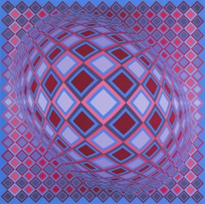 Victor Vasarely, serigrafia