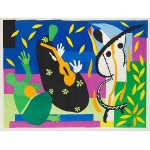 Henri Matisse, Tristesse du Roi (Smútok kráľa), 1958