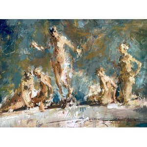 Marcin Laszczak, Summer-bath, 2022