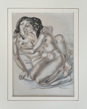 Suzanne Ballivet (1904-1985), Scena miłosna, lata 50. XX w.