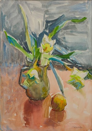 Irena Knothe (1904-1986), Tulipany, lata 70. XX w.