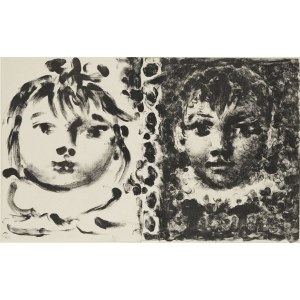 Pablo Picasso (1881-1973), Claude und Paloma, 1950