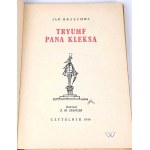 BRZECHWA - TRYUMF PAN KLEKSA ilustrovaný Szancerem vydaný v roce 1956.