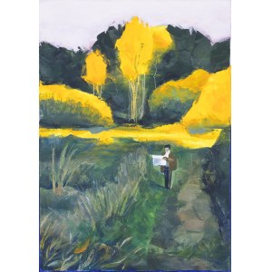 Szczepan Zalewski, Bard's rushes / Drunken fisherman on mushrooms, 2022