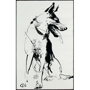 Janusz Grabiański (1929-1976), German Shepherd, circa 1959.