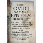 PUBLII OVIDII NASONIS (Owidiusz Naso, Publiusz) EPISTOLAE HEROIDUM (Heroides) 1731