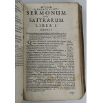 QUINTI HORATII FLACCI POEMATA Flacci Poemata cum commentariis Joh. Min-Elli; Praemisso Aldi Manutii de metris Horatianis tractatu, et adjuncto indice rerum ac verborum locupletissimo. [1704]