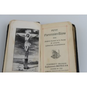 PETIT PAROISSIEN BIJOU avec prières durant la Sainte Messe, et propres à differents circonstances (1923)