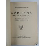 TAGORE RABINDRANATH Sādhanā: urzeczywistnienie życia, 1924
