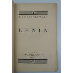 OSSENDOWSKI F. A. Lenin Post-scriptum, [POZNAŃ 1930]