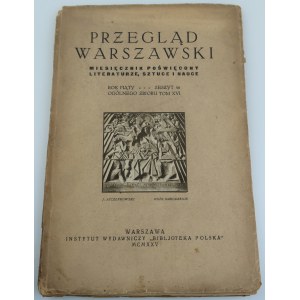 WARSCHAU Jahr fünf Zeszyt 46 [JULI 1925].