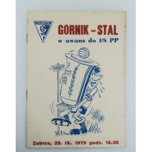 GÓRNIK - STAL o awans do 1/8 PP ZABRZE 1979