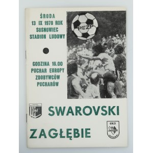 [Sparkase] SWAROVSKI - ZAGŁEBIE [Sosnowiec] Puchar Europy Zdobywców Pucharów 1978