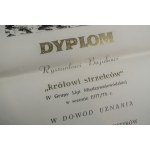 KS CRACOVIA Dyplom RYSZARDOWI BUJAKOWI królowi strzelców: IV Grupy Ligi Międzywojewódzkiej w sezonie 1977/78 r.