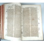R. P. SEBASTIANI BARRADII Komentarz do Ewangelii, tomy III i IV 1609, 1612, Komentarz do Księgi Wyjścia, tom V 1627 (łac.)