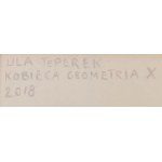 Urszula Teperek (nar. 1985, Varšava), Ženská geometrie X, 2018