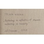 Sylwia Wirska (*1994), Nachdenken über die Reflexionen von Beobachtern, die über die Menschlichkeit nachdenken, 2023