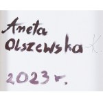 Aneta Olszewska-Kołodziejska (geb. 1986, Siemiatycze), Miasto nocą [Stadt bei Nacht], 2023