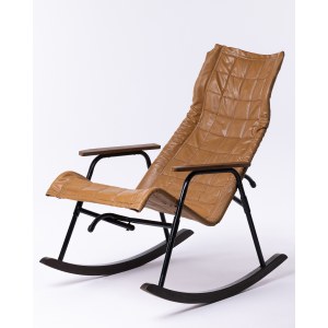 Inspirowany projektem Takeshi Nii, Składany fotel bujany, 2. poł. XX w.