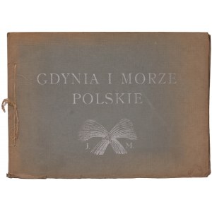 Das Album Gdynia und das polnische Meer. Acht Farbkompositionen von Wacław Zaboklicki.