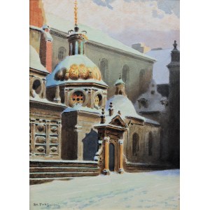 Stanisław Fabijański (1865 Paříž - 1947 Krakov), Zikmundova kaple na Wawelu
