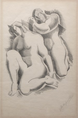 Alexander Archipenko (1887 Kijów-1964 Nowy Jork), Nagie kobiety