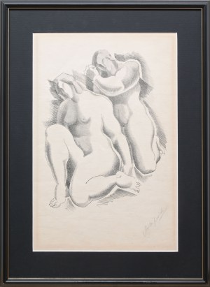 Alexander Archipenko (1887 Kijów-1964 Nowy Jork), Nagie kobiety