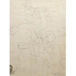 Zygmunt Menkes (1896 Lwów - 1986 Riverdale), Tulipany w wazonie