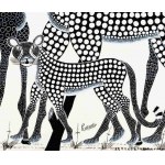 Rubuni Rashidi, Wild animals on white