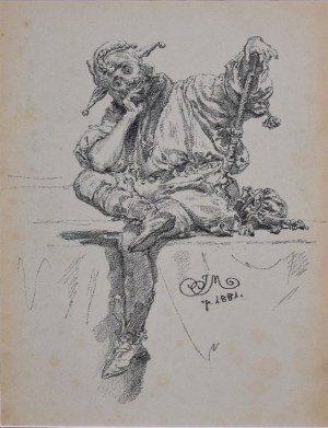 Jan Matejko(1838-1893),Stańczyk,1881