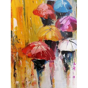 Alfred Anioł, Colourful umbrellas