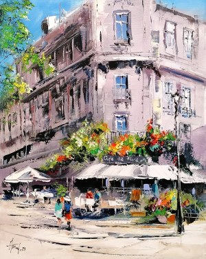 Alfred Anioł, Cafe de flore