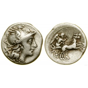 Republika Rzymska, denar, 157-156 pne, Rzym