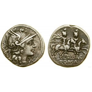 Republika Rzymska, denar, 148 pne, Rzym